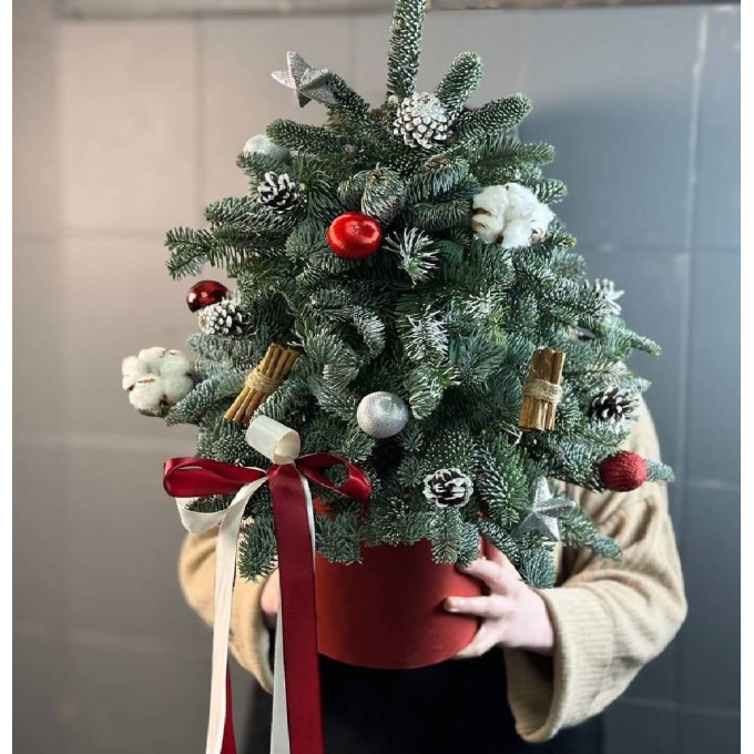 Коробка Новогодняя Елка